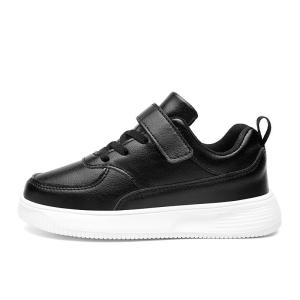 Quality Children'S White Sneakers Skate Shoes 2024 Non-Slip Black Shoes Leather Waterproof Non-Slip Sports Shoes wholesale