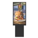 55inch Signage Outdoor Drive Thru Menu Boards Small Business 3000nits