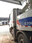 52m Actros 4141 Chassis Concrete Boom Truck , Concrete Construction Equipment