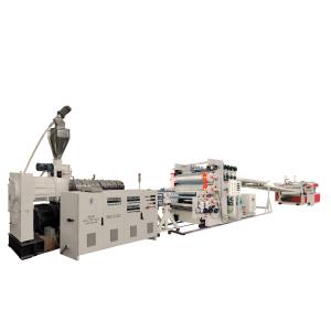 Quality Pvc Free Foamed Board Extrusion Line For Decoration Sheet Making 1220mm Width wholesale