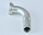 90 Degree SAE Female 6000 Psi Flange Hydraulic Hose Fitting for Pipe Lines