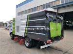Small Street Cleaner Vehicle Road Sweeper Truck Mobile Cleaning Stainless Steel
