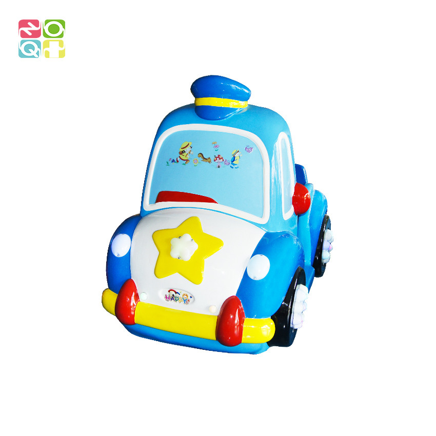 Kiddie Coin Operated Ride On Arcade Machine Fiberglass Material With Video Game