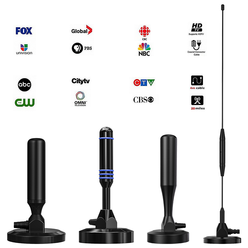 28dBi Gain ABS Bio Log Periodic Indoor Antenna for Set Top Box TV Signal Amplification