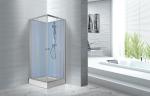 White ABS Tray Chrome Profiles Tetragonum Shower Cabins 800 X800X2000mm