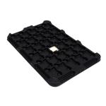 Electronic Component Tray Chip Parts Esd Black PS Anti-static Vacuum Forming Pcd