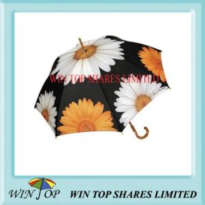 Quality 23&quot; Auto Promotion Wooden Umbrella(WT5078) wholesale