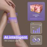 808 Diode Laser Ice Hair Removal Machine 4 Wavelengths 1064nm Changeable Spot