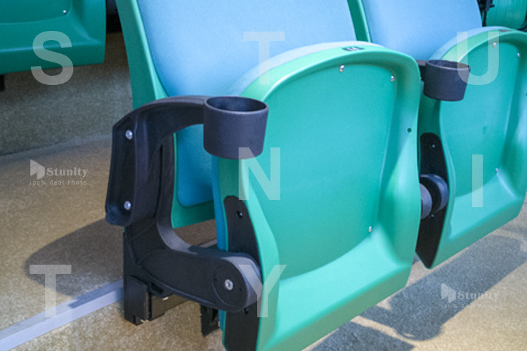Customized Beam Mounted Folding Plastic Stadium Chair