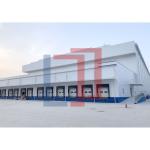 Ventilation Steel Structure Cow Shed , Durable Steel Livestock Shelter For Dairy