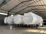 Single Point Suspension Axle 40000 Liter Fuel Oil Tank Trailer For Mauritania