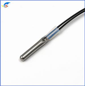China 10K 100K Accuracy 1% Temperature Resistance 300℃ Small Household Appliances NTC Thermal Sensor Stamping Tubular Temperat on sale