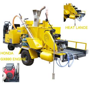 Quality 350L Self Propelled Road Crack Sealing Machine With Asphalt Melter wholesale