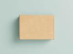 brown kraft corrugated packaging delivery boxes
