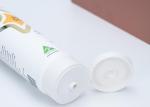 Matte White Squeeze Plastic Cosmetic Tube 3.3oz For Sunscreen With Flip Cap