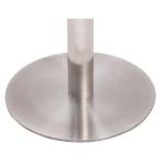 ISO9001 Metal Table Legs Round Modern Patio Table Base Dia 560mm Stainless Steel