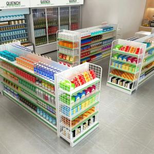 Quality Xingye Grocery Metal Shop Racks Gondola Supermarket Shelves Conveni Store Shelf wholesale