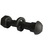 Kingrail Railway Track Fasteners , Fish Bolts In Railway Grade 4.8 8.8 10.9