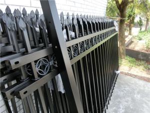 Quality Aluminum Tube Fence Community Fence Zinc Steel Fence Villa Fence wholesale