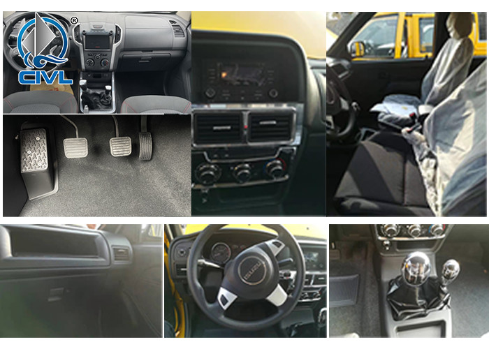 2771cc Pick Up Truck Diesel Isuzu 4X2 4X4 Drive Open Cargo Area 1 Ton 1000 Kilos Mass