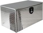 Diamond Pedal Aluminum Storage Cabinet Silver Aluminum Truck Box