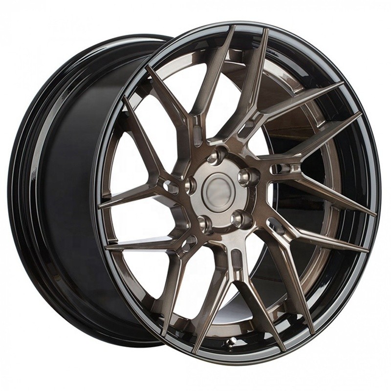 18'' 19'' 20'' 21'' 22 InchRed Colour polished Monoblock Forged Alloy Wheels Rims For Luxury Car