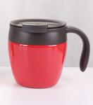 Stainless Steel Insulated Coffee Mug Wide Mouth Opening With Lid 11OZ