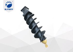 Quality Straight Soil Drilling Auger Bits Double Cut Double Flight Dia 1200mm wholesale
