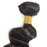 Premium Quality Brazilian Virgin Hair Loose Wave with Closure Hair Bundles