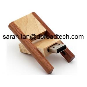 Quality Wooden Rotatable USB Flash Drives wholesale