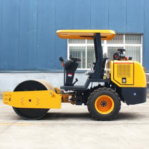 Quality 55KN Excitation Force 0.8ton 1ton 3.5ton Double Drum Vibratory Compactor Road Roller wholesale