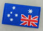 Heat Cut Custom Embroidered Badges , Professional Garment Accessories Custom