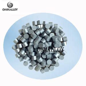 Quality D15*10mm Rare Earth Elements Rhenium Cubes 99.9% Purity Rhenium Granules wholesale