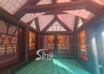 Mobile Portable Pop Up English Inflatable Pub House With Full Digital Printing