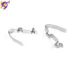 Wire Clip Button Flat Precision Stamping Parts Leaf Stainless Spring