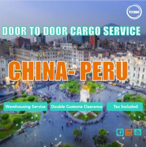 Quality China To Peru South America International Door To Door Freight Service 35 Days wholesale