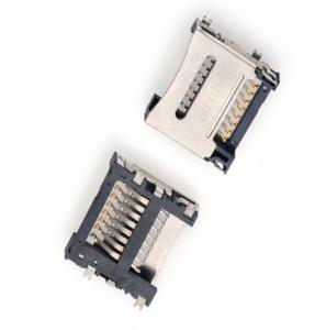 China 0.60g Reel Packing Micro Tf Card Socket Connector on sale