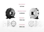 Metal Tube And Plate Fiber Laser Cutting Machine HIWIN Guided