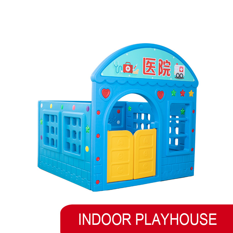 Pink Sweet Candy Toys Kindergarten Indoor Plastic Playhouse For Kids