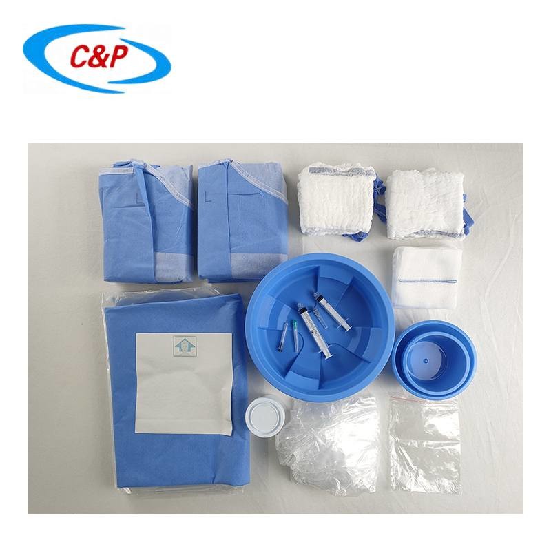 Hospital Surgical Drape Disposable Angiography Drape Pack ODM/OEM
