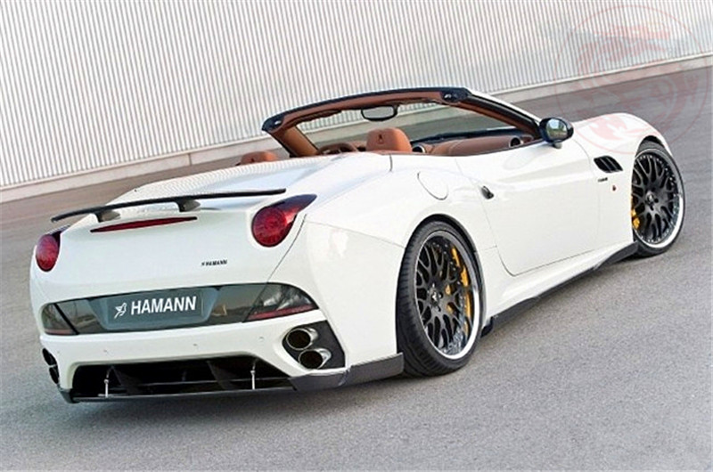 For Ferrari California Carbon Fiber Body Kit California Upgraded for Hamann-style Front Shovel Rear Diffuser Spoiler