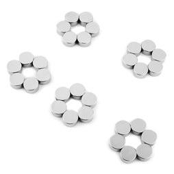 Quality 2018 Permanent Neodymium Disc Magnets for Sale D6.35x6.35mm N35/Nickel Coating wholesale