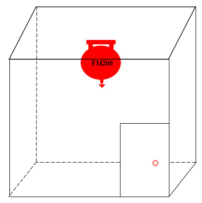 Mounting Brackets Designed 20L Fire Clean Agent Extinguisher