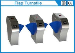 Quality 304 Stainless Steel Flap Barrier Gate Turnstile Security For Ticket Checking wholesale