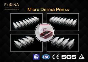 Quality Electric Micro Derma Pen Stamp Rechargeable Titanium Needles For Wrinkle Reduction wholesale