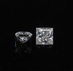 Princess Square Super Brilliant Loose Moissanite Stones 8MM Diamonds Moissanite