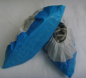 Quality Disposable Polypropylene Shoe Covers , Plastic Protective Shoe Covers Dust Proof wholesale