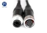 8 Pin Male To Female M12 Waterproof Extension Cable
