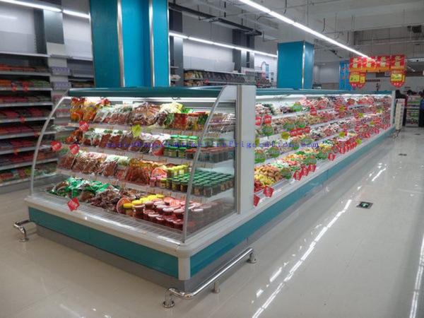 Ladder Shelf Upright Refrigeration showcase Supermarket Showcase - ORLANDO