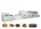 Grain Fruit Food Industrial Continuous Microwave Oven / Microwave Drying Machine